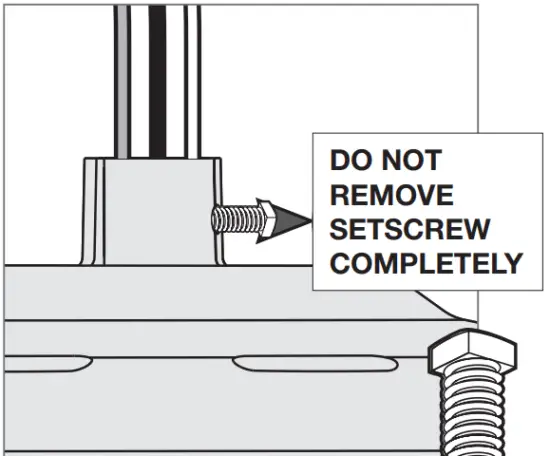 Installing the Downrod