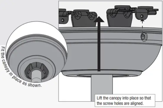 Installing the Canopy
