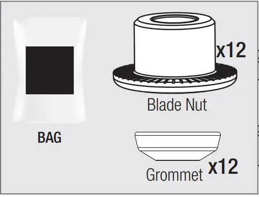 Installing the Blades