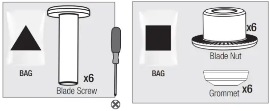 Installing the Blades