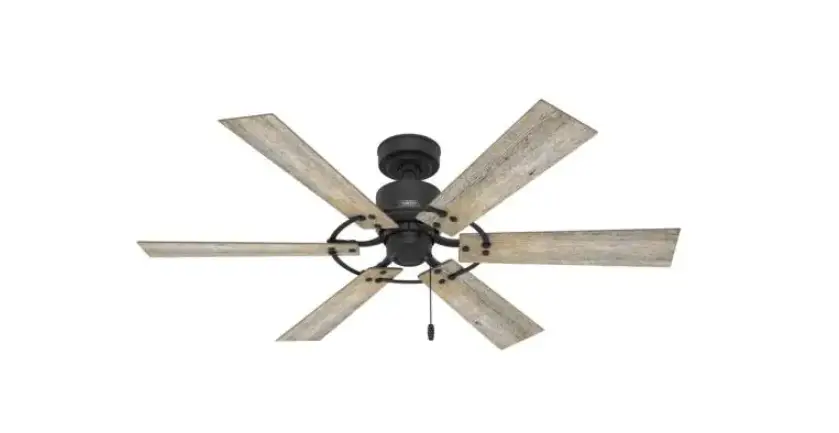 Hunter 51549 Barrel Indoor Matte Ceiling Fan Installation Guide