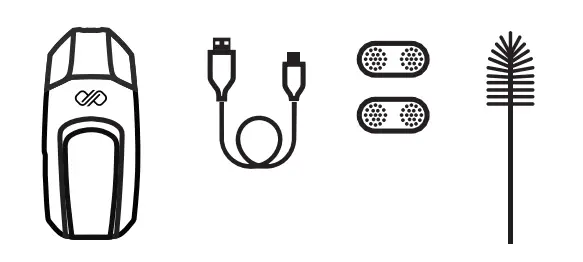 BOUNDLESS VEXIL Dry Herb Vaporizer - Included in the Box