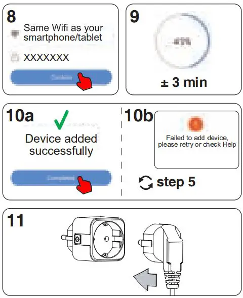 Alecto SMART-PLUG10 Smart WiFi Plug Instruction Manual - How to use