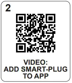 Alecto SMART-PLUG10 Smart WiFi Plug Instruction Manual - QR Code