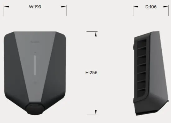 easee ER001 Backplate and Blind Cover - Easee Plug