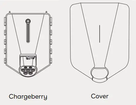 easee ER001 Backplate and Blind Cover - Play contains