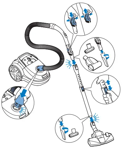 PHILIPS FC8787 7000 Series Bagged Vacuum Cleaner-fig3