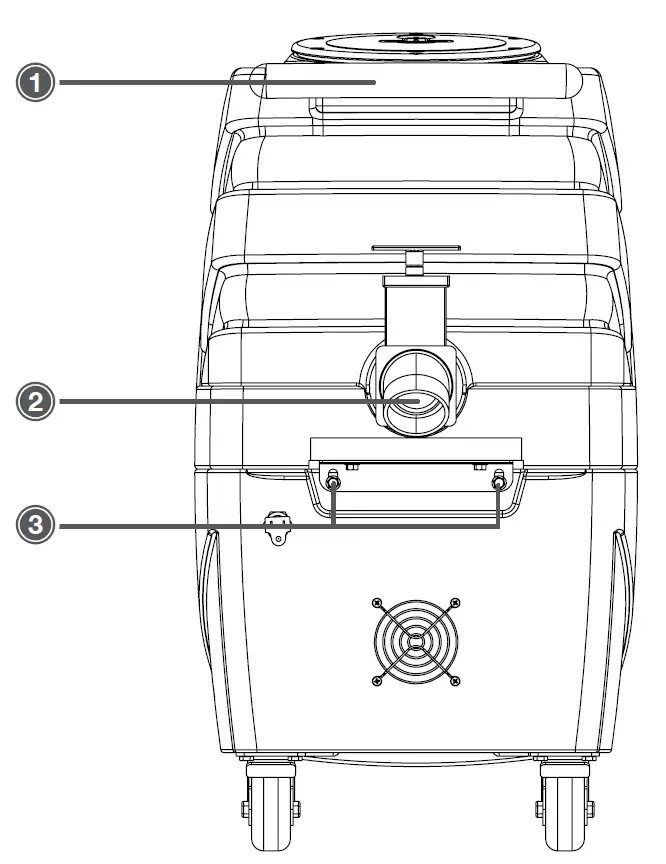 MYTEE HP60 Spyder 120 psi Automatic Heated Detail Upholstery Extractor -fig 4