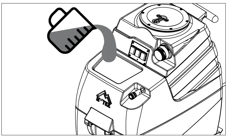 MYTEE HP60 Spyder 120 psi Automatic Heated Detail Upholstery Extractor -fig 5