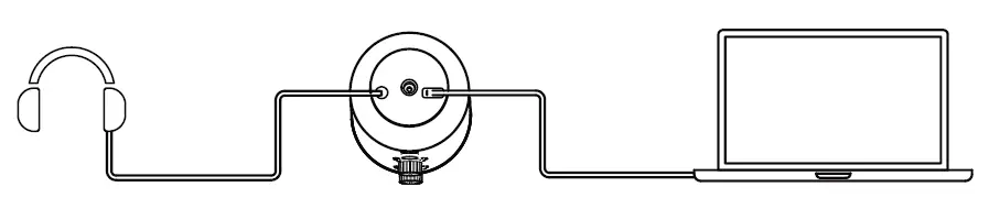 CONNECTING THE MICROPHONE