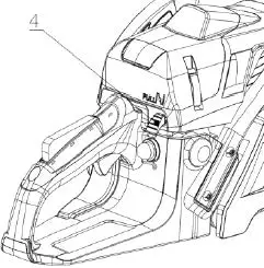 Texas-XCS4500-Gasoline-chain-saw-10