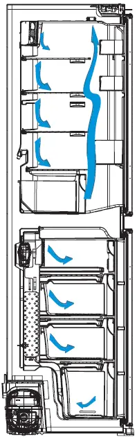 SHARP SJ-BF227M01X-EN Fridge-Freezer 02