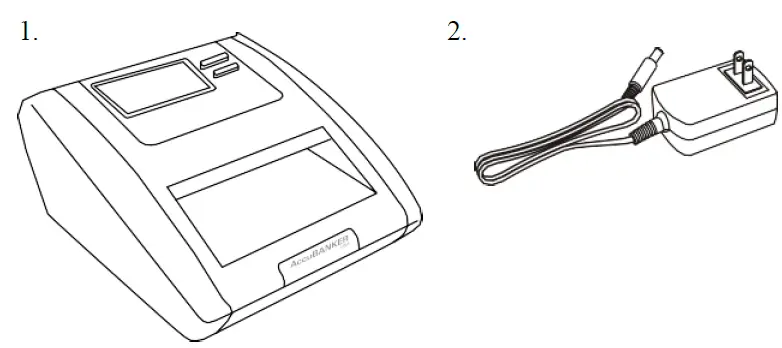 AccuBANKER D500 Super Dollar Authenticator fig 5