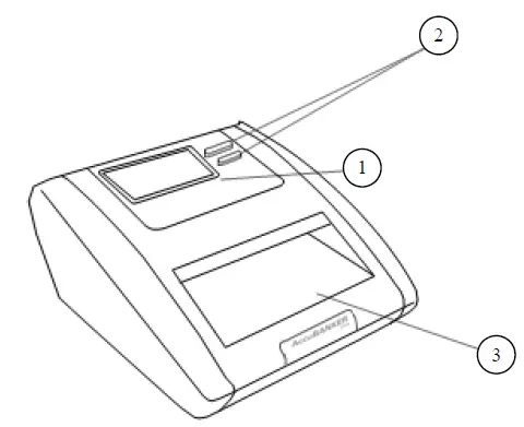 AccuBANKER D500 Super Dollar Authenticator fig 7