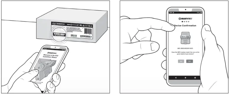 SMARTWITNESS KP2 Dual Facing Fleet Telematics 4G LTE Dash Cam - 6