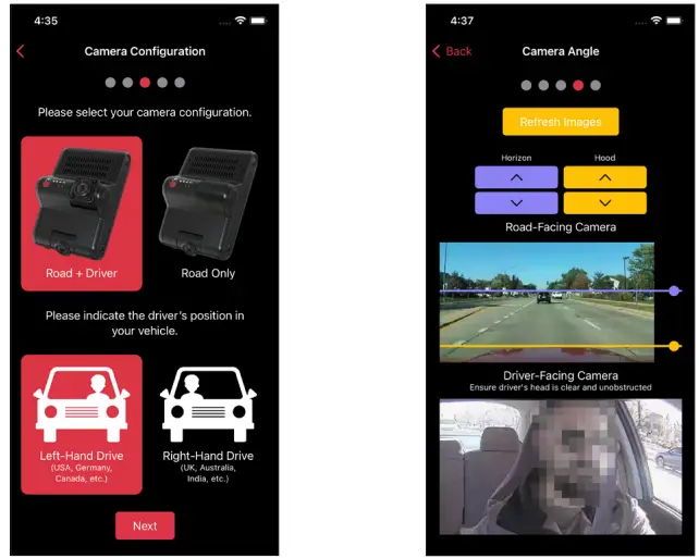 SMARTWITNESS KP2 Dual Facing Fleet Telematics 4G LTE Dash Cam - 8