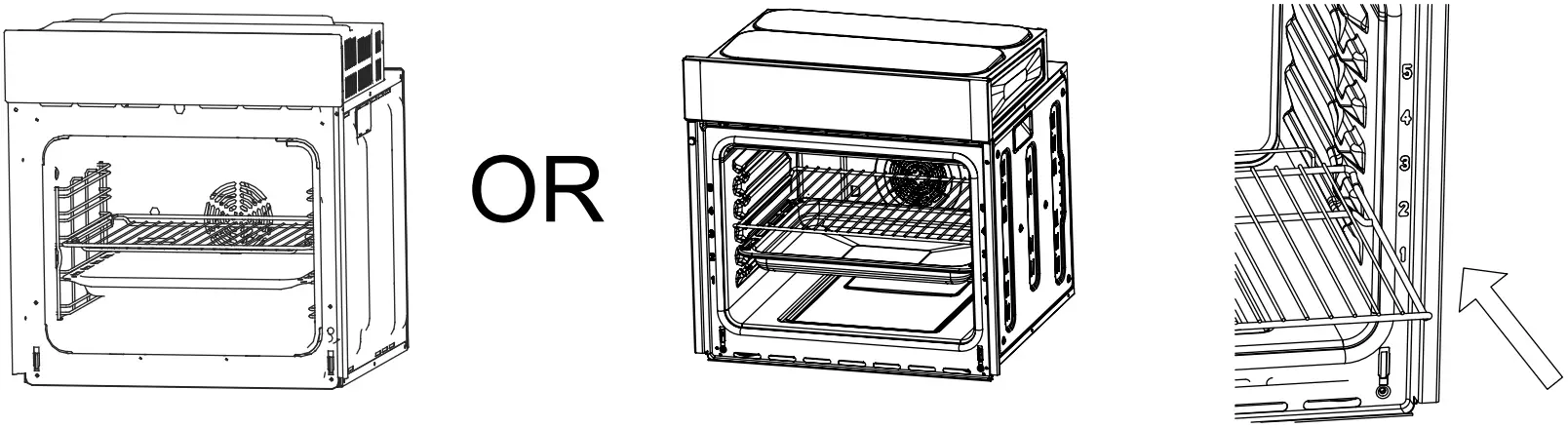 kleenmaid Multifunction Built In Oven ACCESSORIES 5