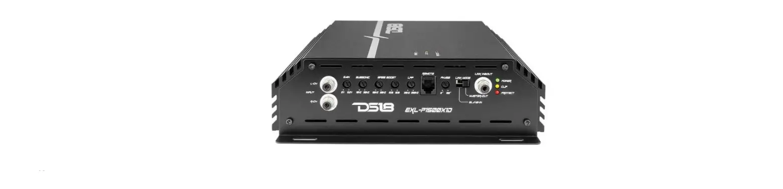 Ds18 Exl-p Series Exl-p1500x1d Competition Monoblock Subwoofer Amplifier Owner's Manual Ds18 Exl-p Series Exl-p1500x1d Competition Monoblock Subwoofer Amplifier Owner's Manual