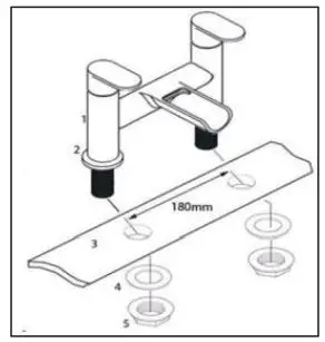 Better-Bathrooms-Deck-mounted-bath-filler-shower-mixer-FIG2