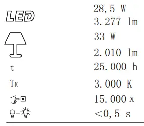 LeuchtenDirekt 996041 LED Pendant Light-fig1