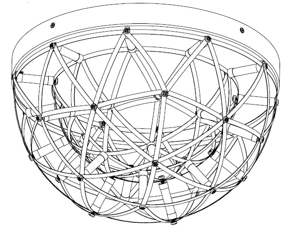 artika-Elden-FM-EL-HD2CR-LED-Ceiling-Light-Fixture-Light-image