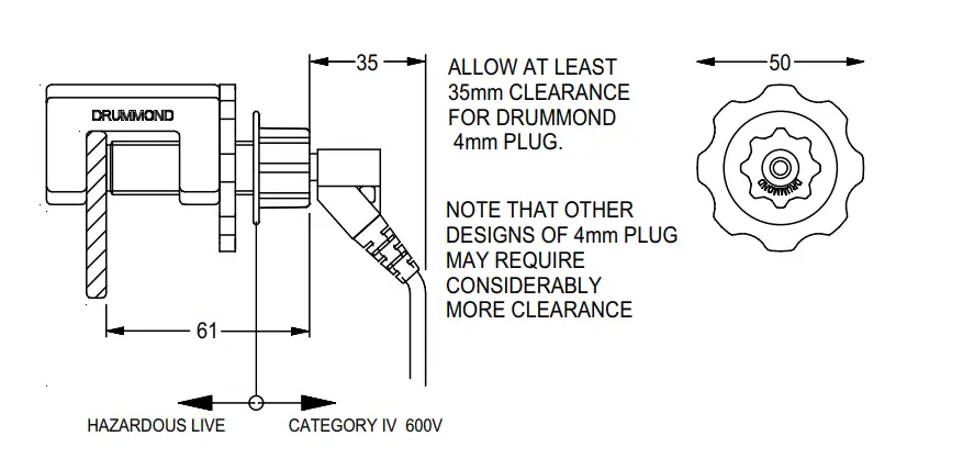 MARTINDALE-DRUGCLAMP-UNFUSED-G-Clamp-Type-Bus-Bar-Connector-FIG-5