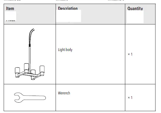 artika CAR15-WT Carter Square 4 Light Chandelier 2