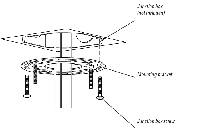 artika CAR15-WT Carter Square 4 Light Chandelier 6