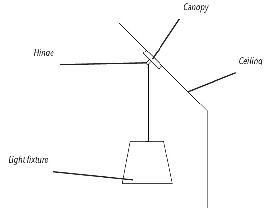 artika CAR15-WT Carter Square 4 Light Chandelier 8