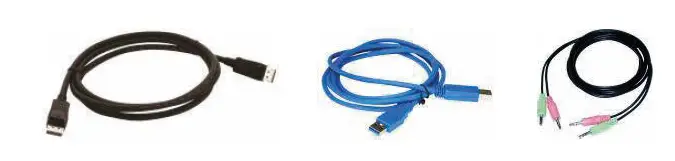 inLine 63622I 2-Port Displayport USB KVM Switch with Audio and Usb 3.0 Hub Installation fig 3