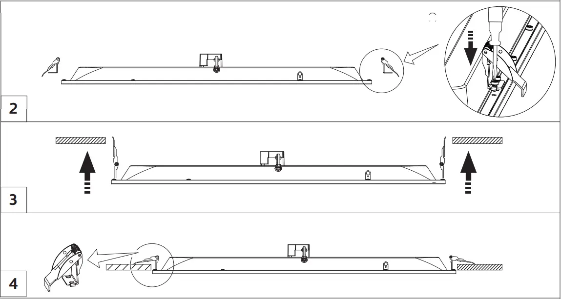 PHILIPS 911401862982 LED Panel Light - Plaster Cell 2