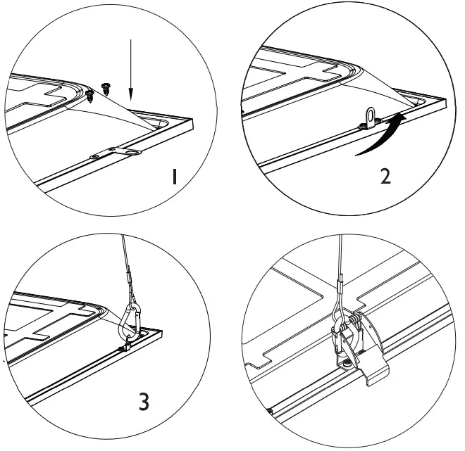PHILIPS 911401862982 LED Panel Light - Safety Cable 1