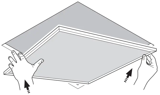 PHILIPS 911401862982 LED Panel Light - Visiable profile Cell 1