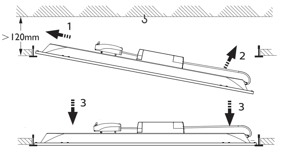 PHILIPS 911401862982 LED Panel Light - Visiable profile Cell 2