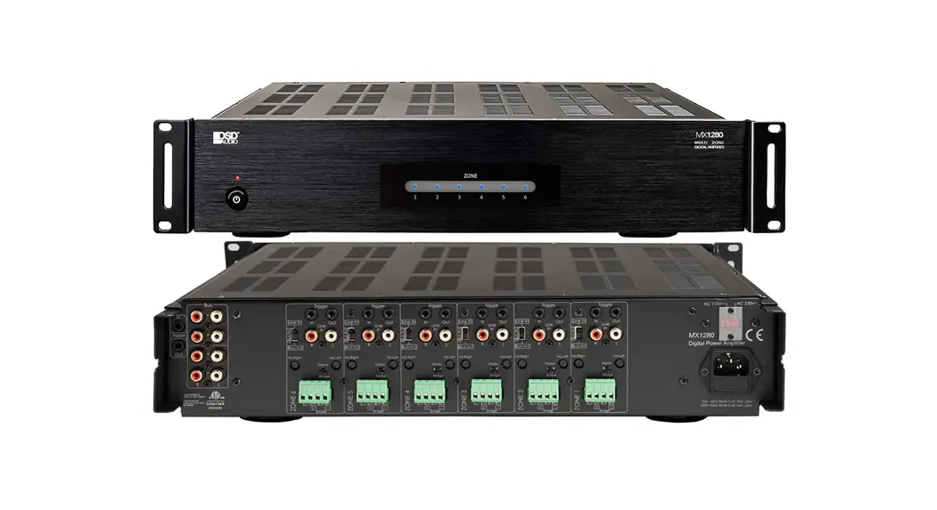 Osd Audio Xpa500 Commercial Digital Amplifier Owner's Manual