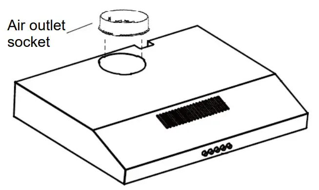 ELBA ESH-M7598 Stainless Steel Slim Cooker Hood - cooker