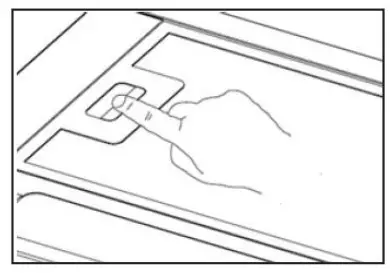 ELBA ESH-M7598 Stainless Steel Slim Cooker Hood - grease filter 1