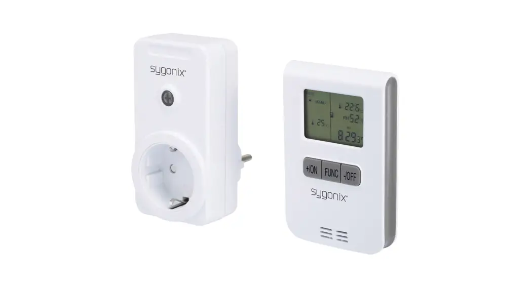 Sygonix 1761763 Rs2w Wireless Heating Control Set Instruction Manual