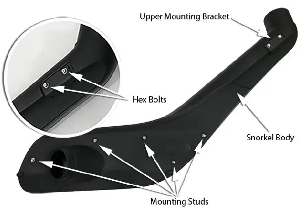 SAFARI SS1410HP ARMAX Snorkel-16