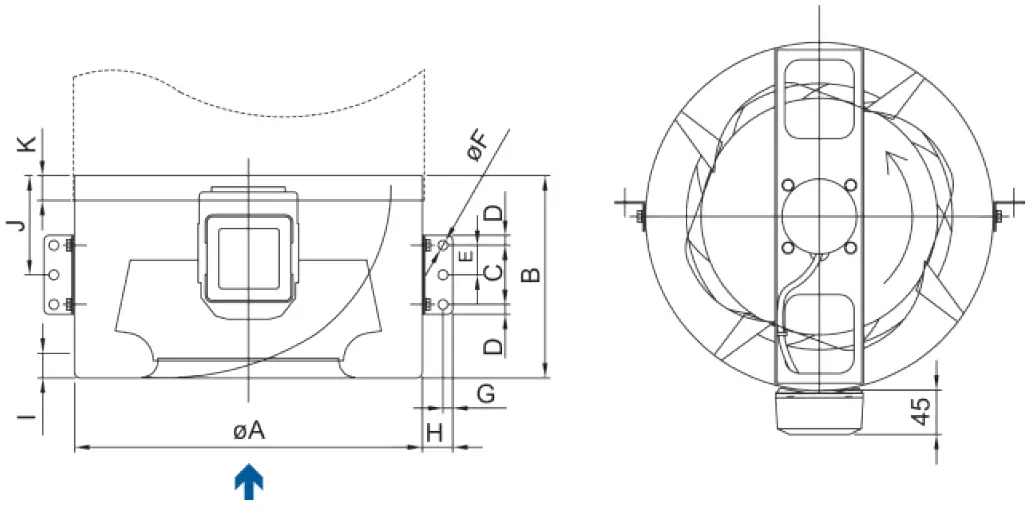 systemair-KD-315-M1-Centrifugal-Circular-Duct-Fan-fig-2