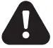 WARNING icon