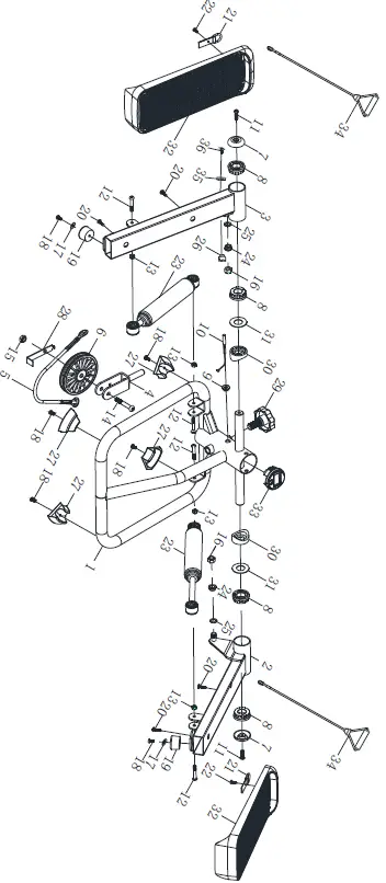 SUNNY Health Fitness SF-S0978 Total Body Stepper 01