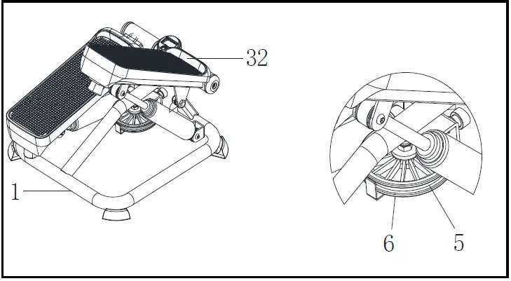 SUNNY Health Fitness SF-S0978 Total Body Stepper 02