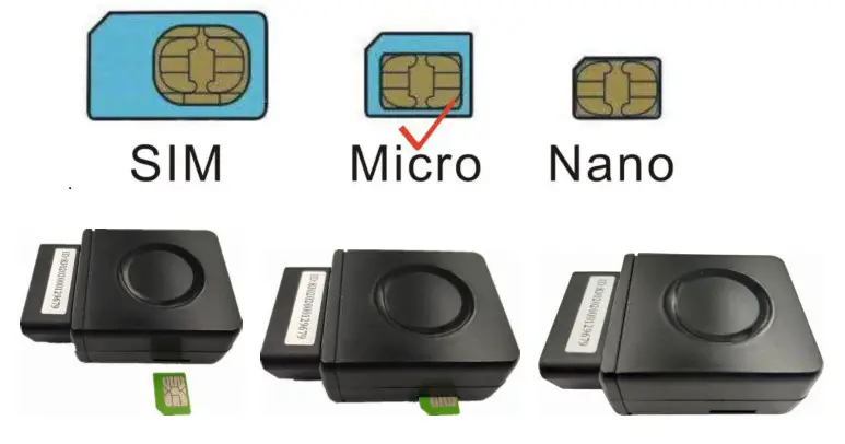 OBD CCTR-830G 4G GPS Tracker - Install SIM card