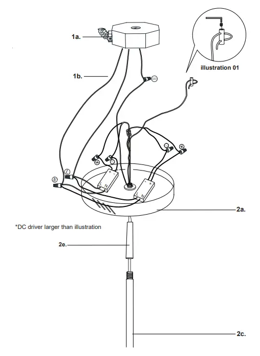 KUZCO-CH96121-Ceiling-LED-Pendant-3
