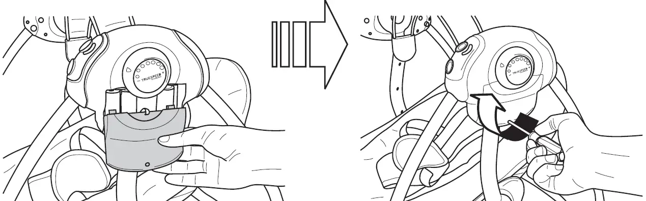 Ingenuity 60194 Portable Swing 12