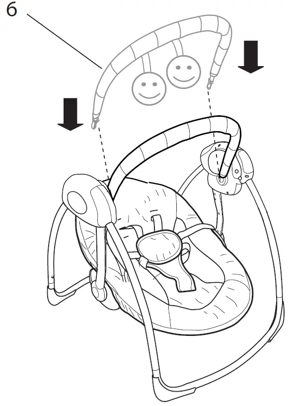 Ingenuity 60194 Portable Swing 13