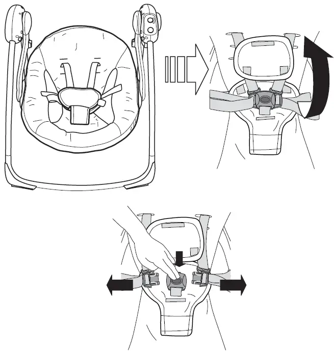 Ingenuity 60194 Portable Swing 14