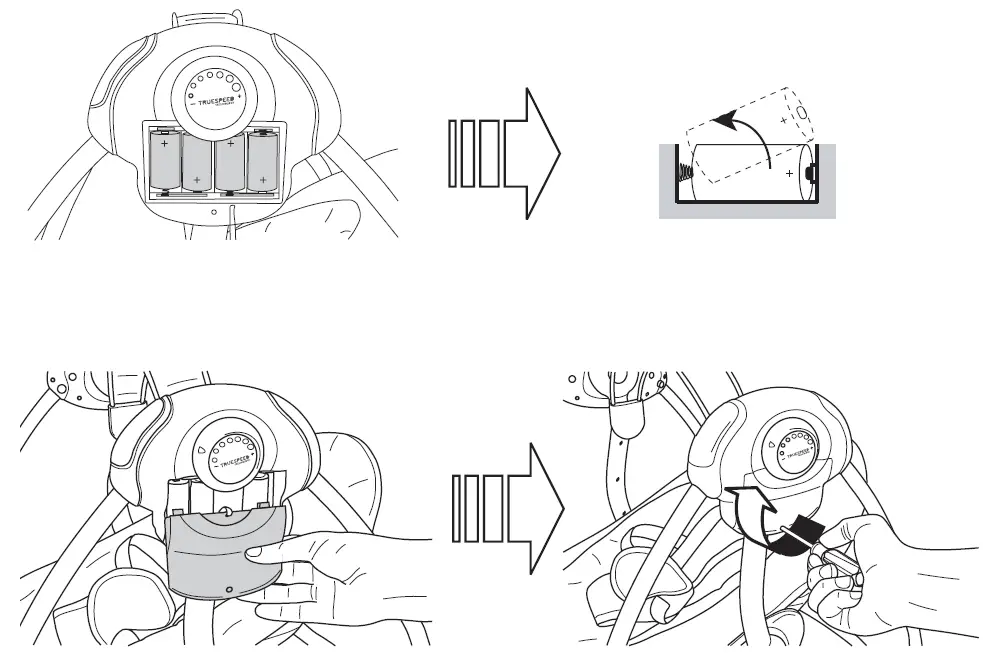 Ingenuity 60194 Portable Swing 17