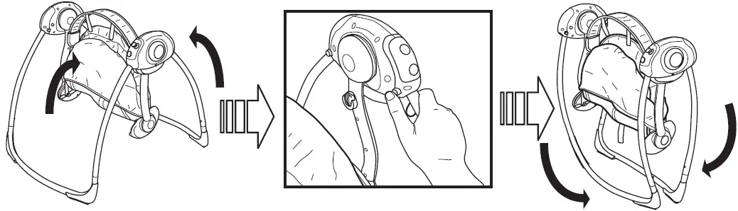 Ingenuity ‎60194 Portable Swing 17